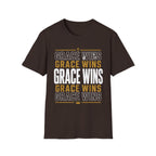 Grace Wins Cross T-Shirt