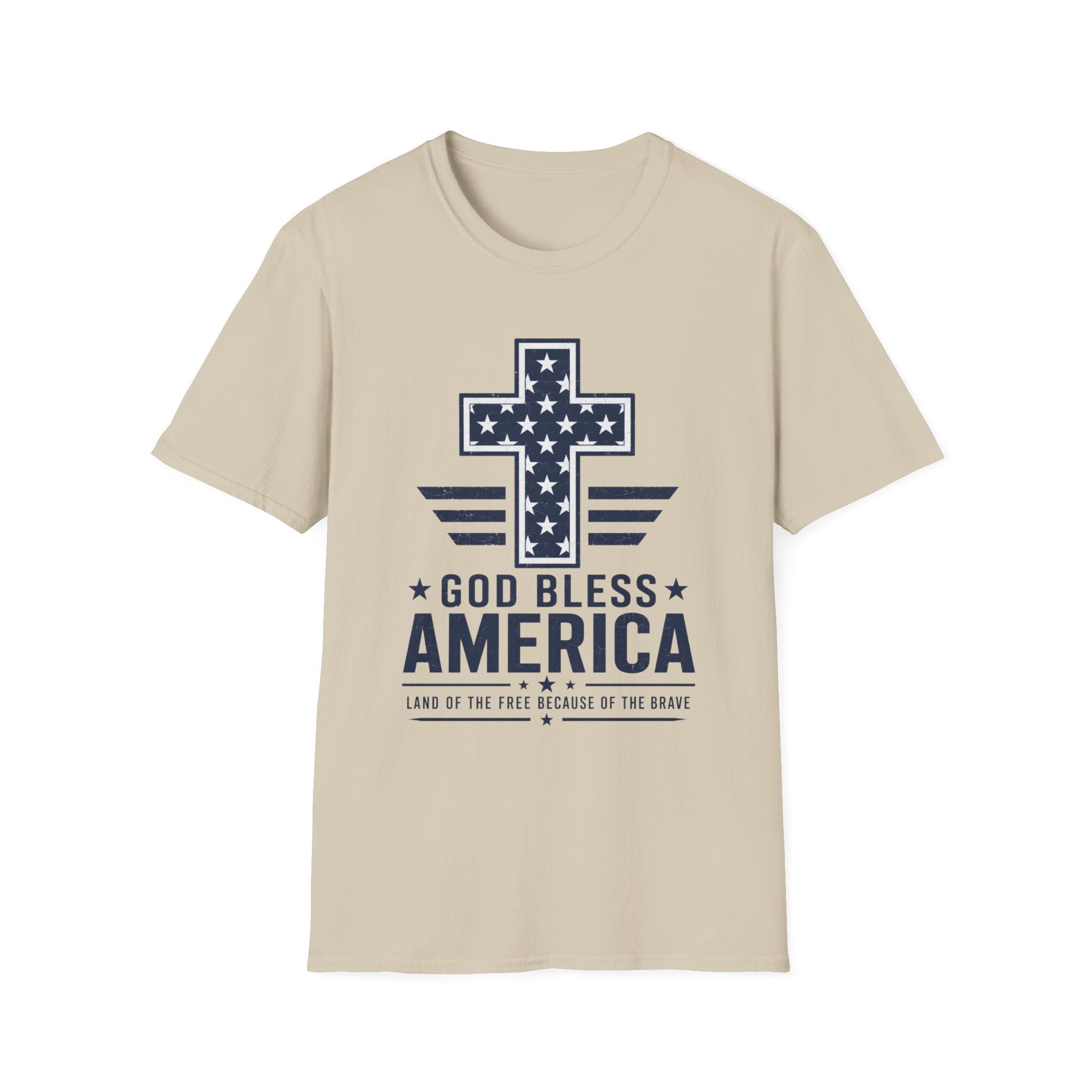 God Bless America Blue T-Shirt