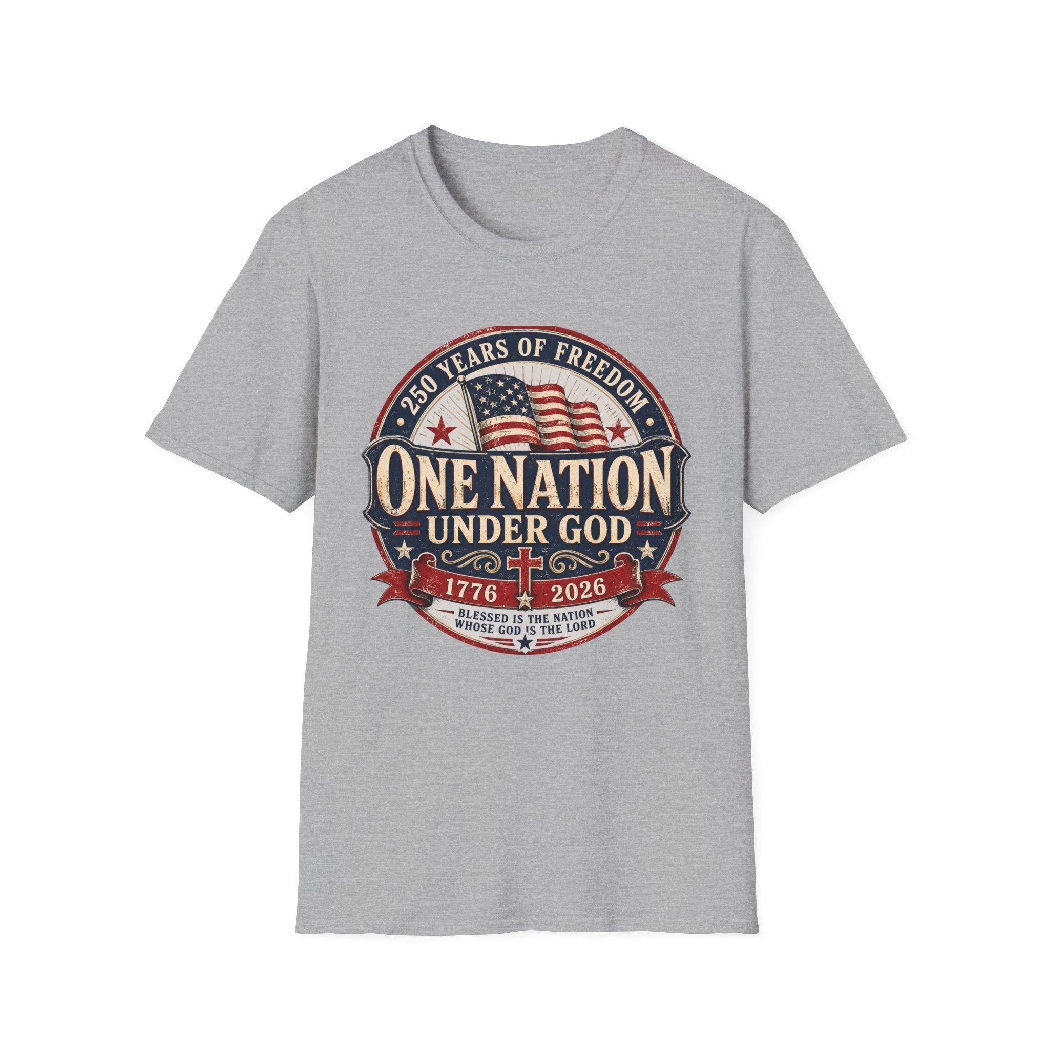 One Nation Under God Flag T-Shirt
