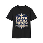 Faith Family Freedom T-Shirt