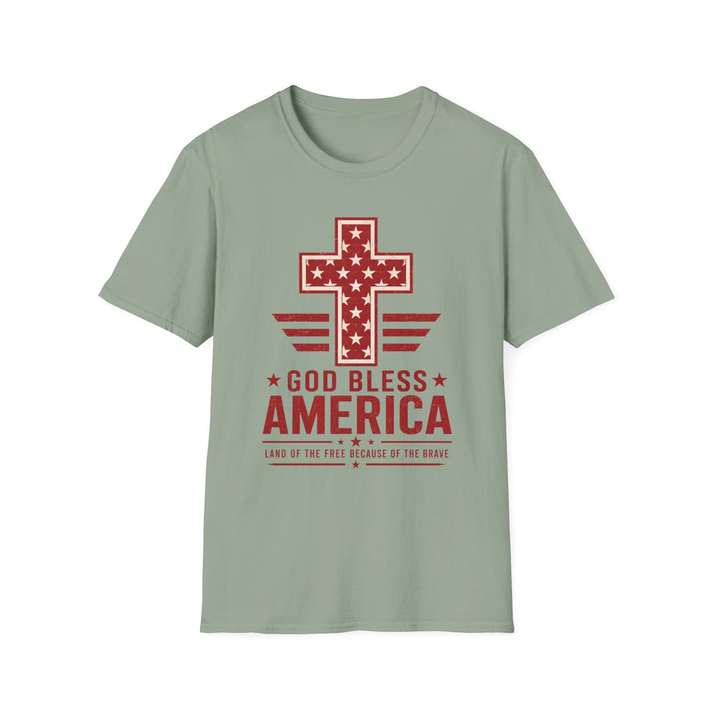 God Bless America RedT-Shirt
