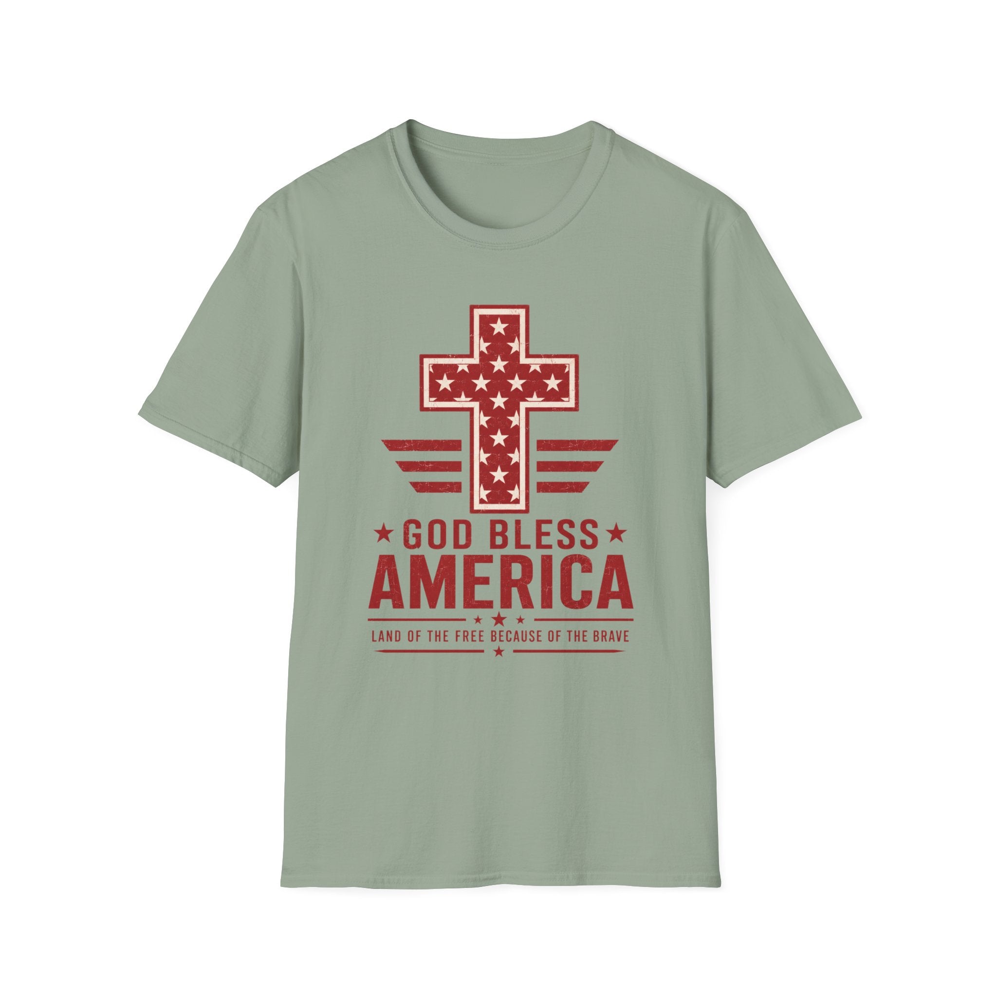 God Bless America RedT-Shirt