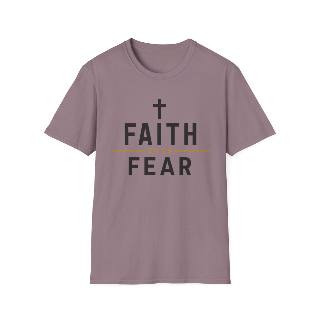 Faith Over Fear Cross Top T-Shirt