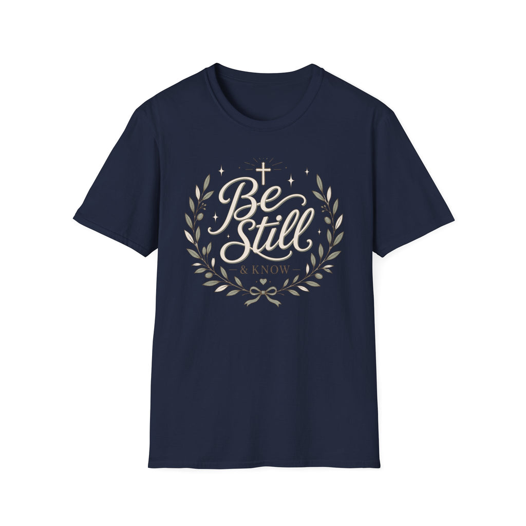 Be Still Know Wreath T-Shirt