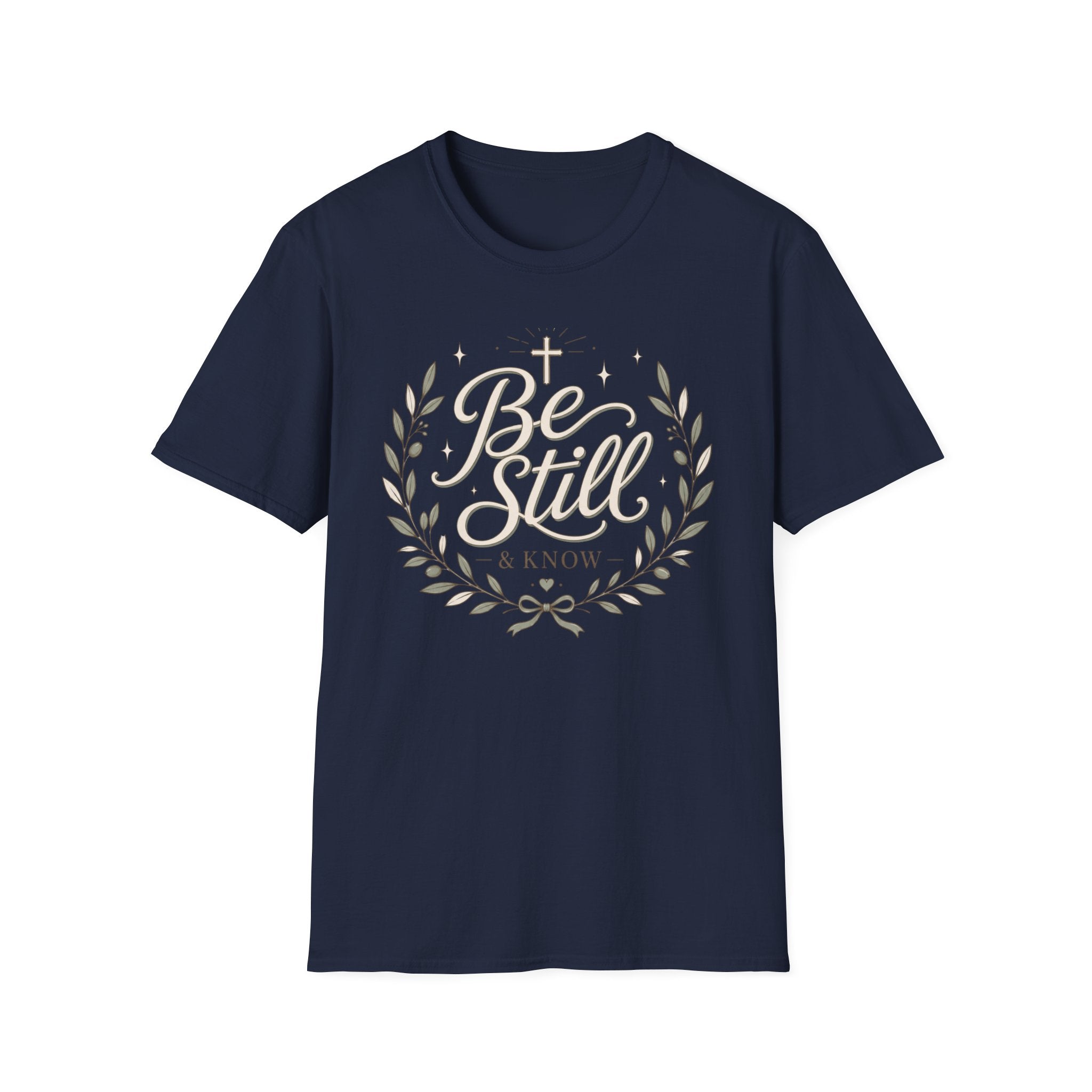 Be Still Know Wreath T-Shirt