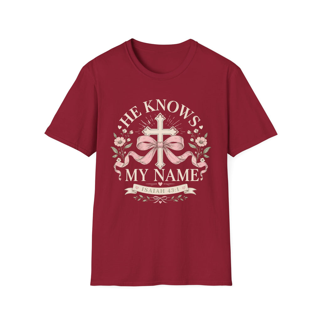 He Knows My Name T-Shirt