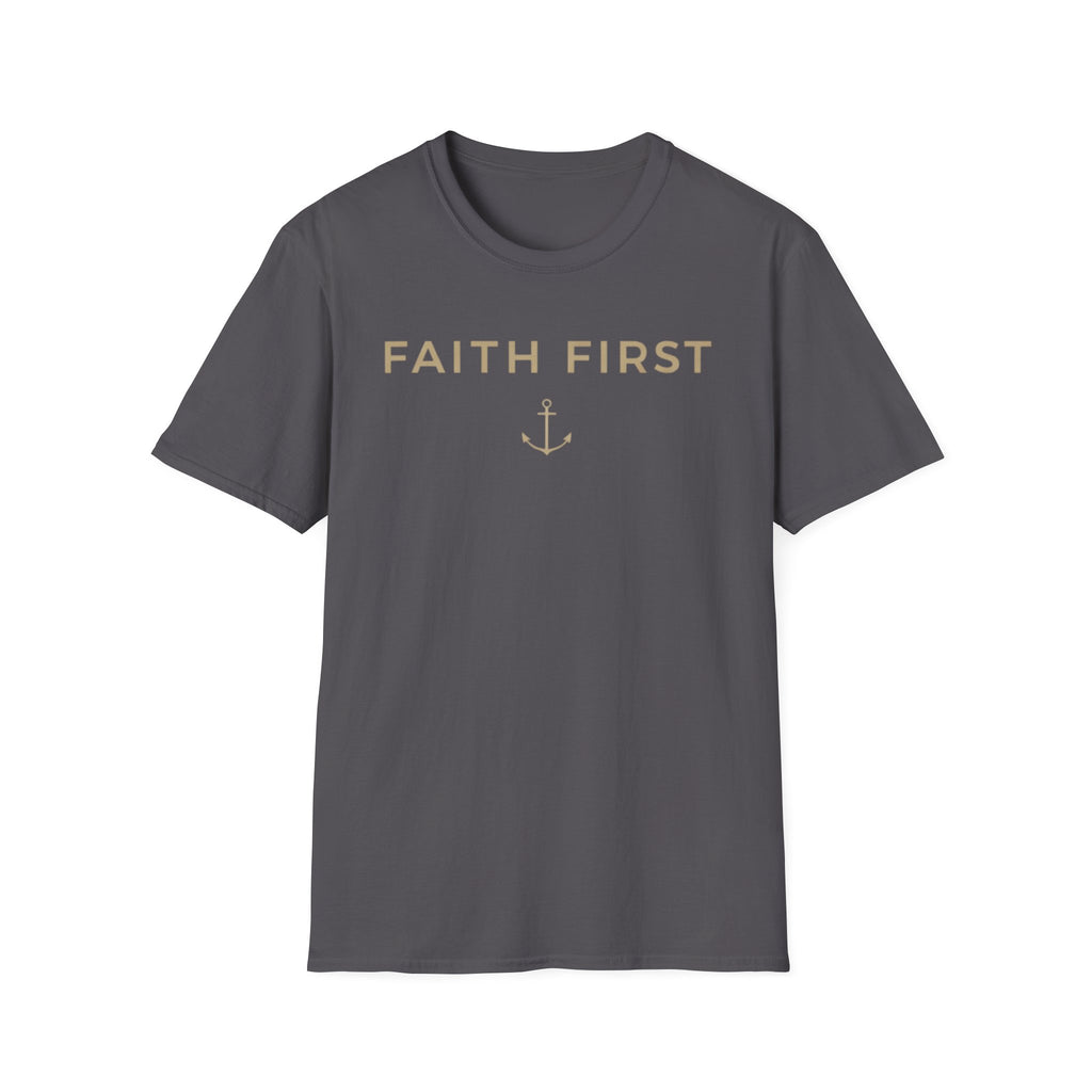 Faith First Anchor T-Shirt