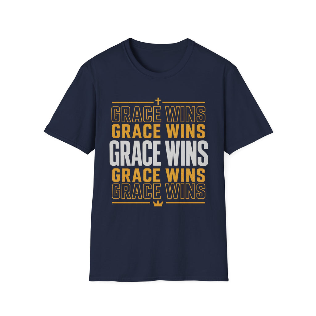 Grace Wins Cross T-Shirt