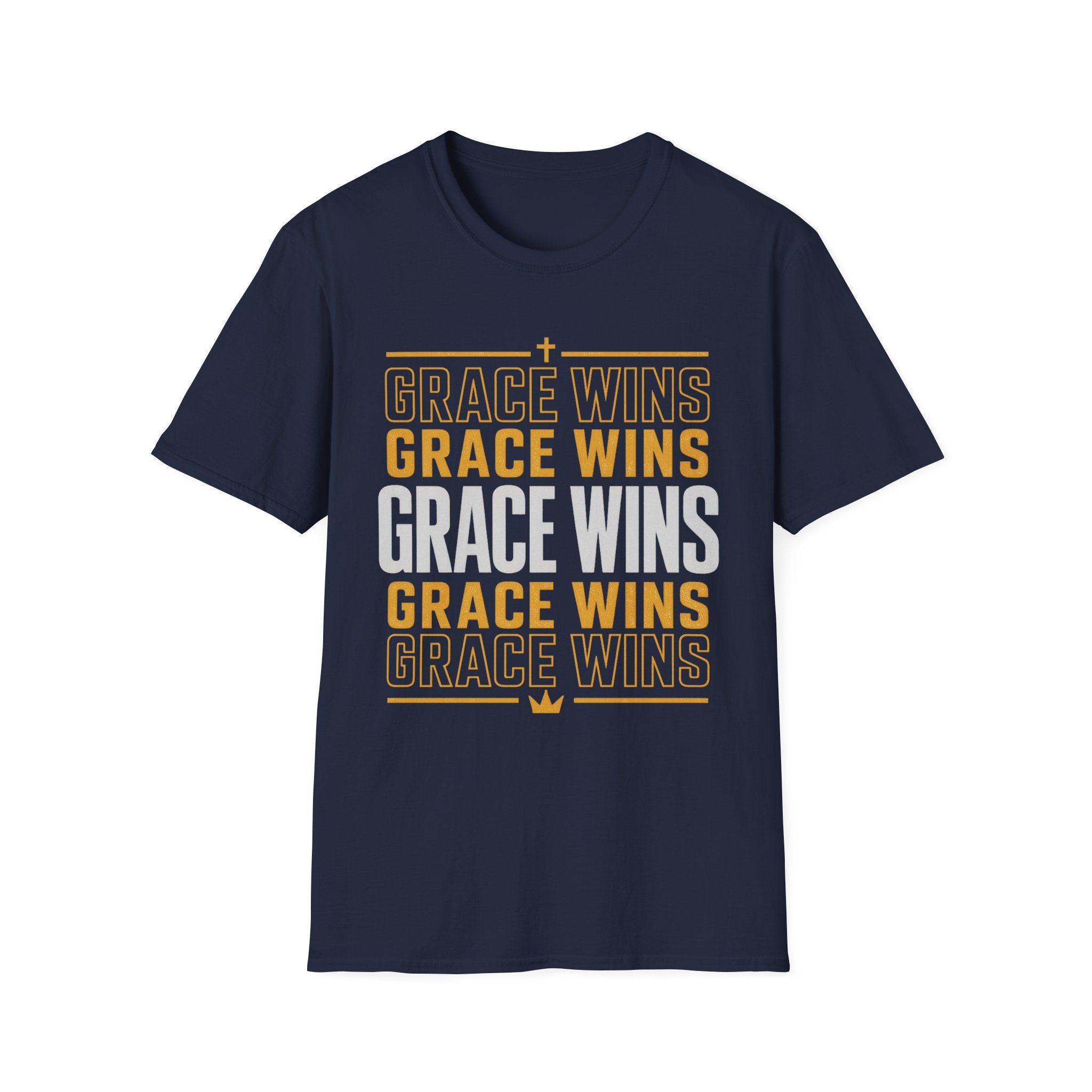 Grace Wins Cross T-Shirt