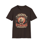 God Man Her Strong T-Shirt