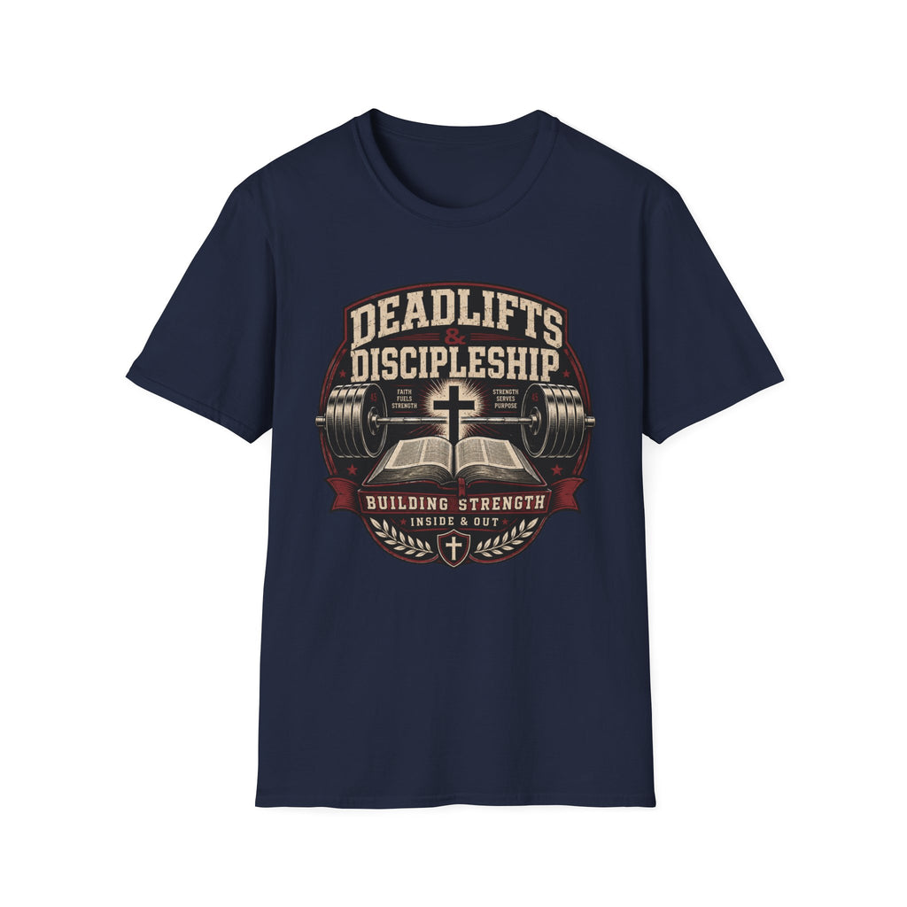 Deadlifts & Discipleship T-Shirt
