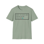 Subject Location Status T-Shirt