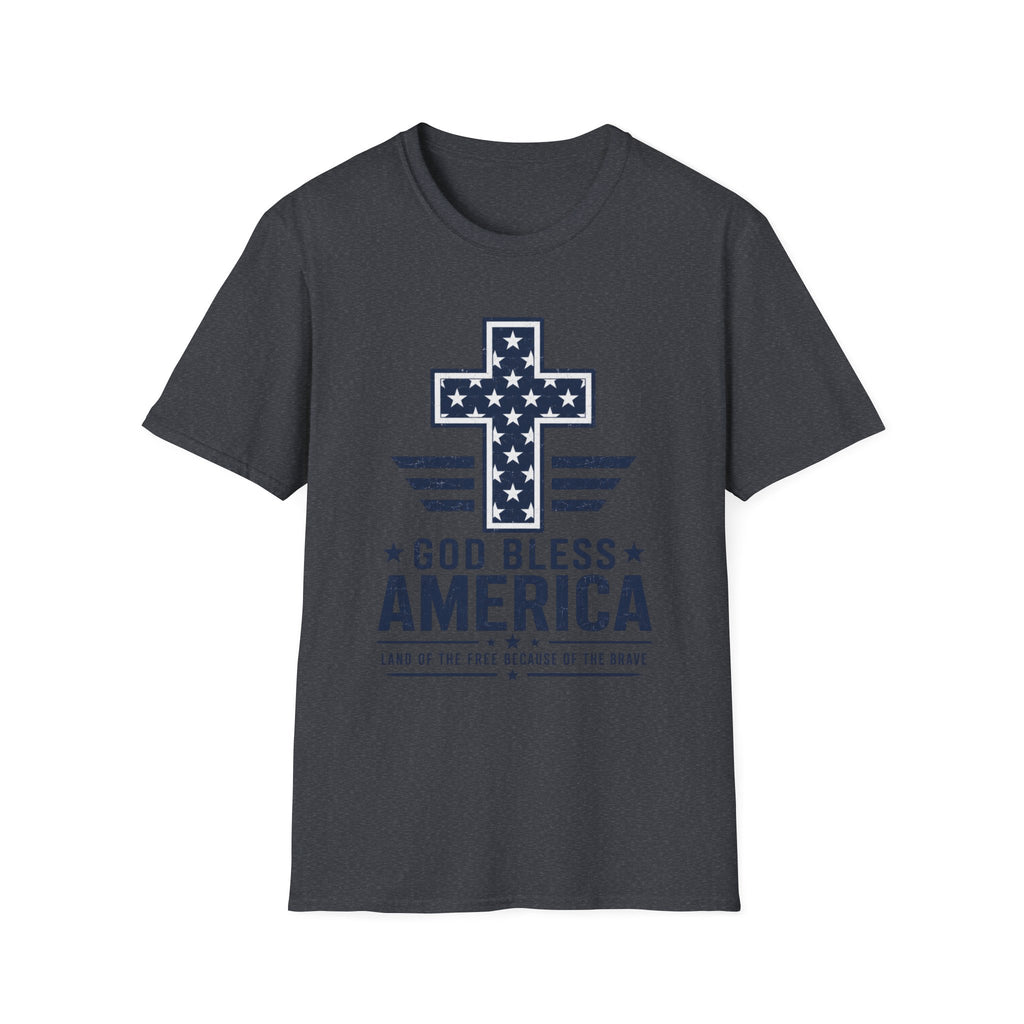 God Bless America Blue T-Shirt