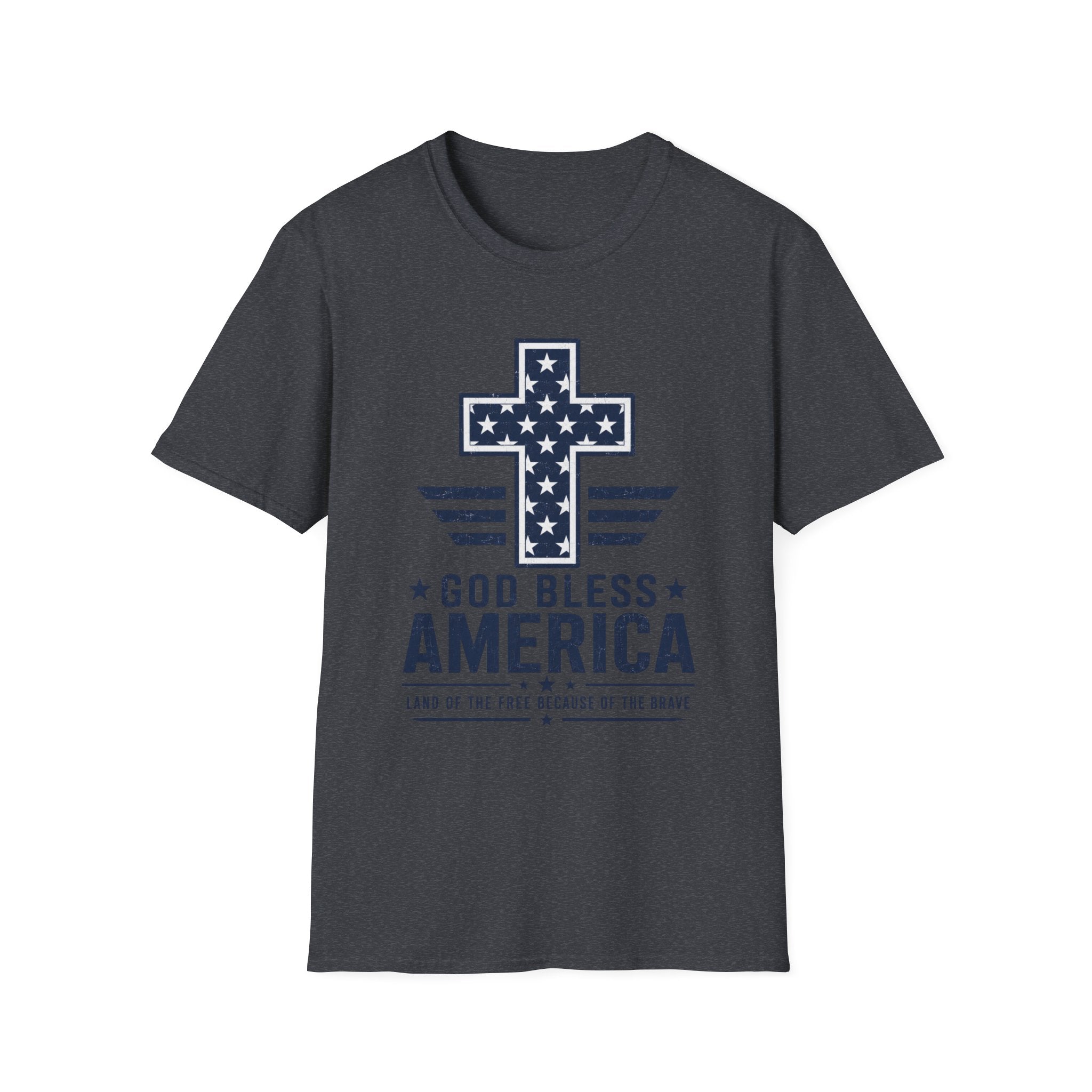God Bless America Blue T-Shirt