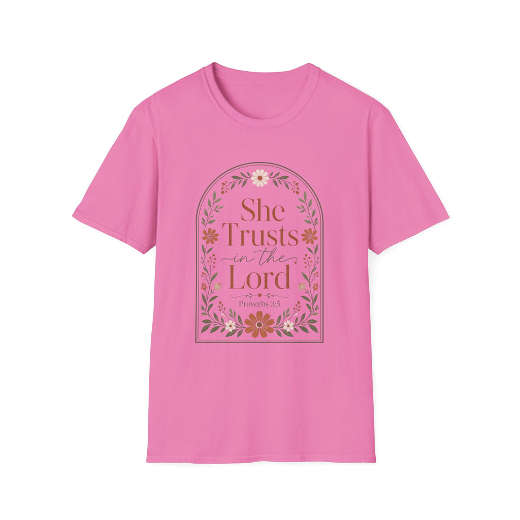 She Trusts In The Lord T-Shirt