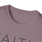 Faith Over Fear Print T-Shirt