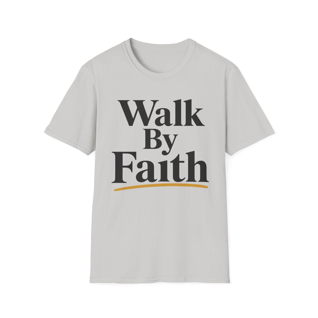 Walk By Faith Gold T-Shirt