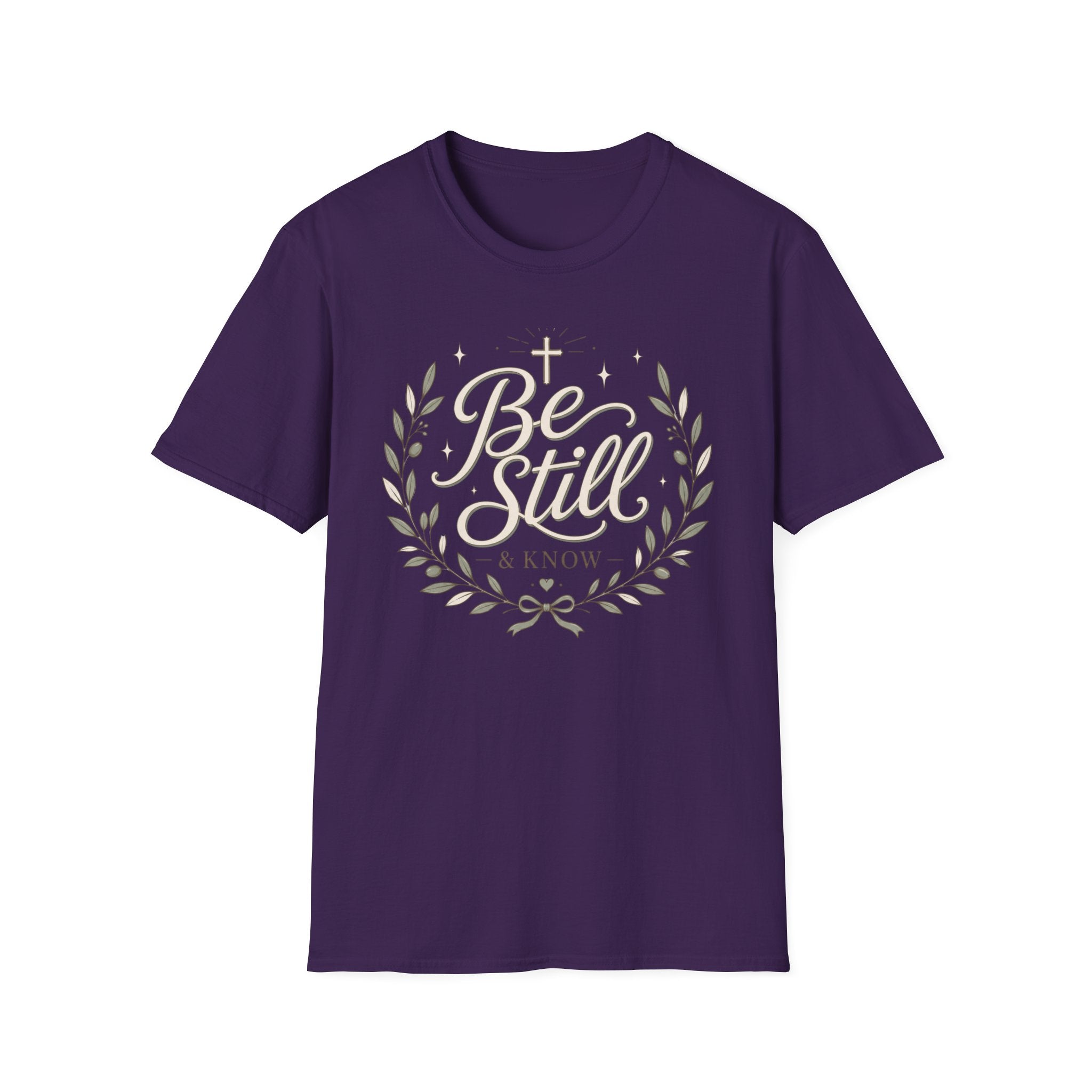 Be Still Know Wreath T-Shirt