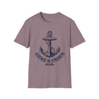 Clothed In Strength Proverbs T-Shirt