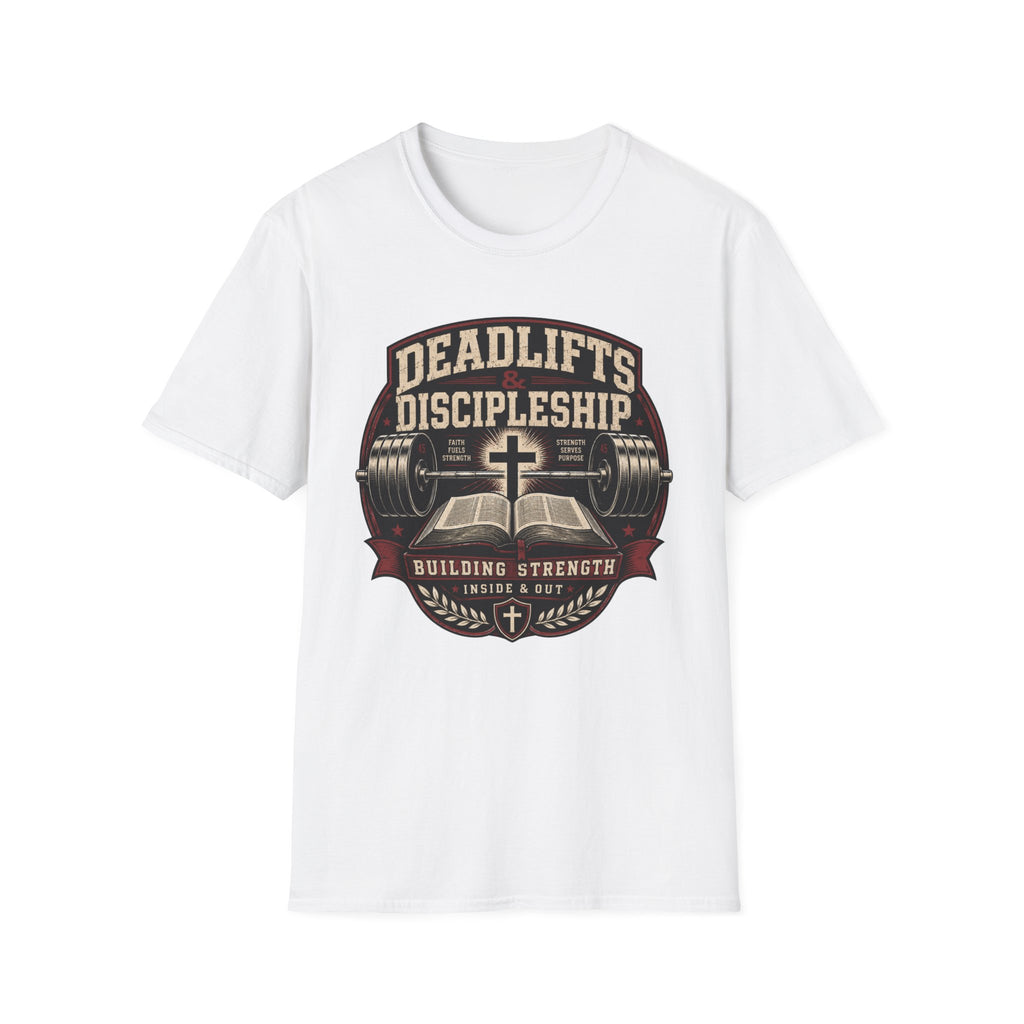 Deadlifts & Discipleship T-Shirt
