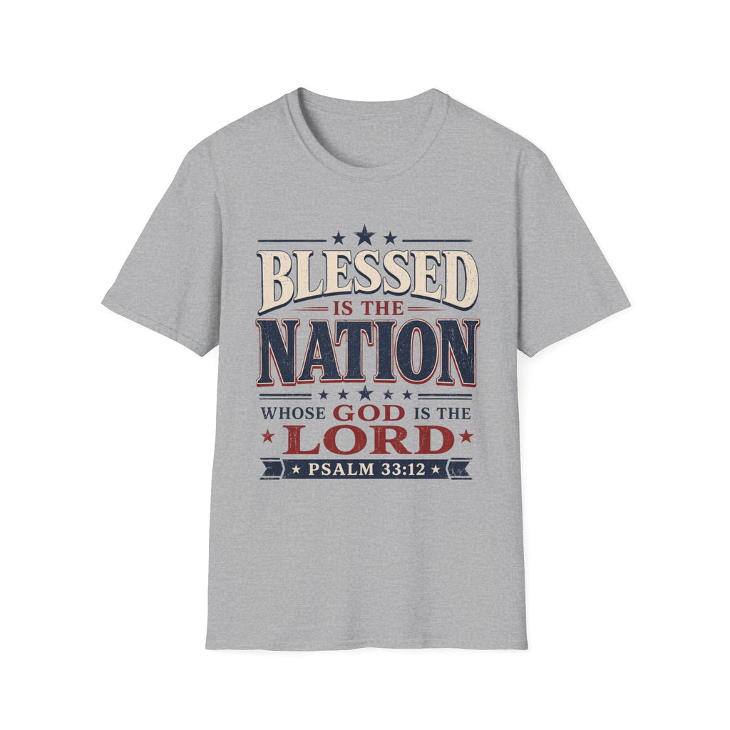 Blessed Is The Nation T-Shirt