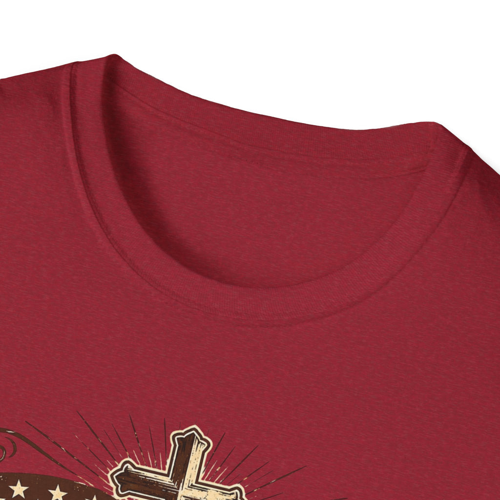Founded In Faith Flag T-Shirt