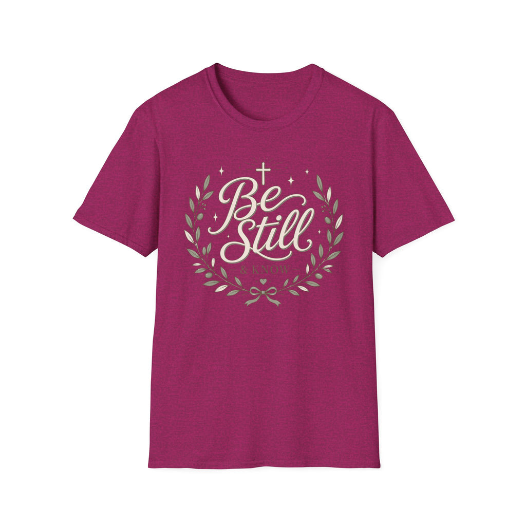 Be Still Know Wreath T-Shirt