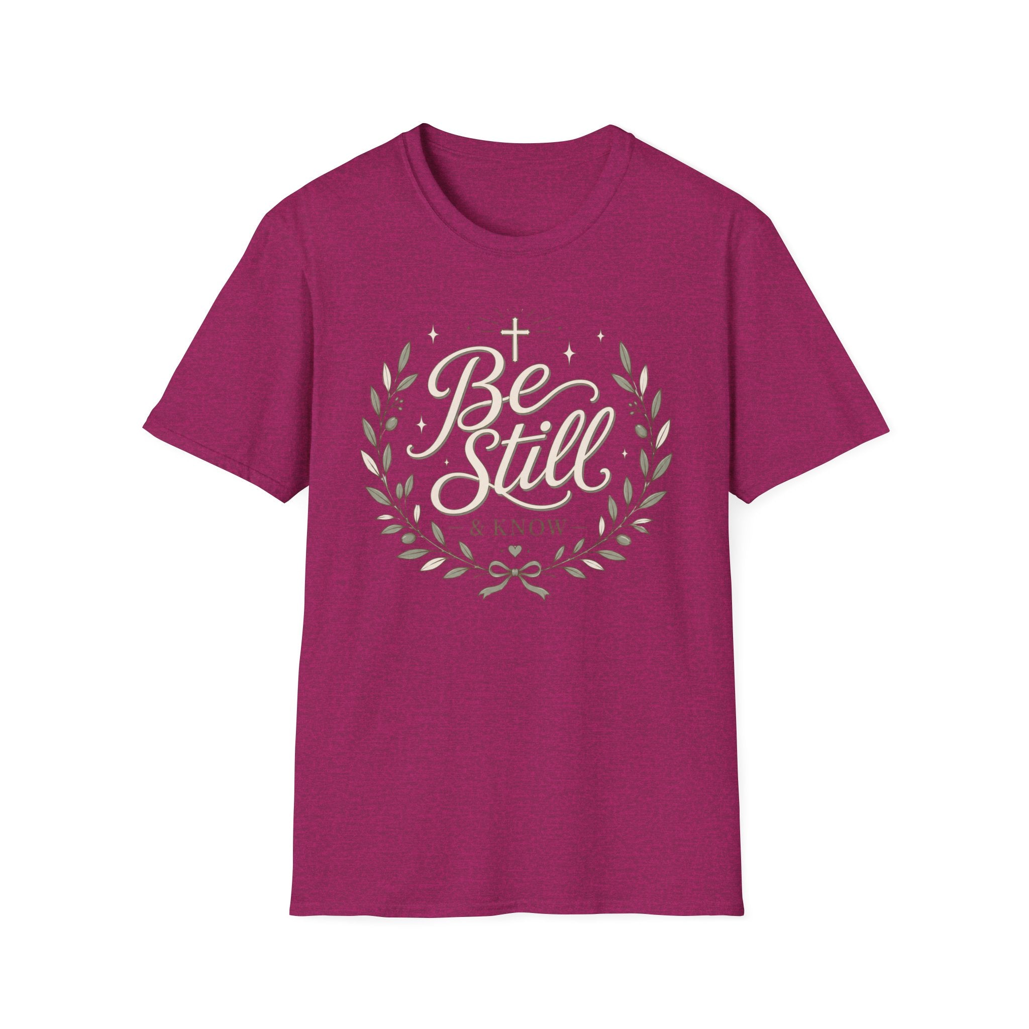 Be Still Know Wreath T-Shirt