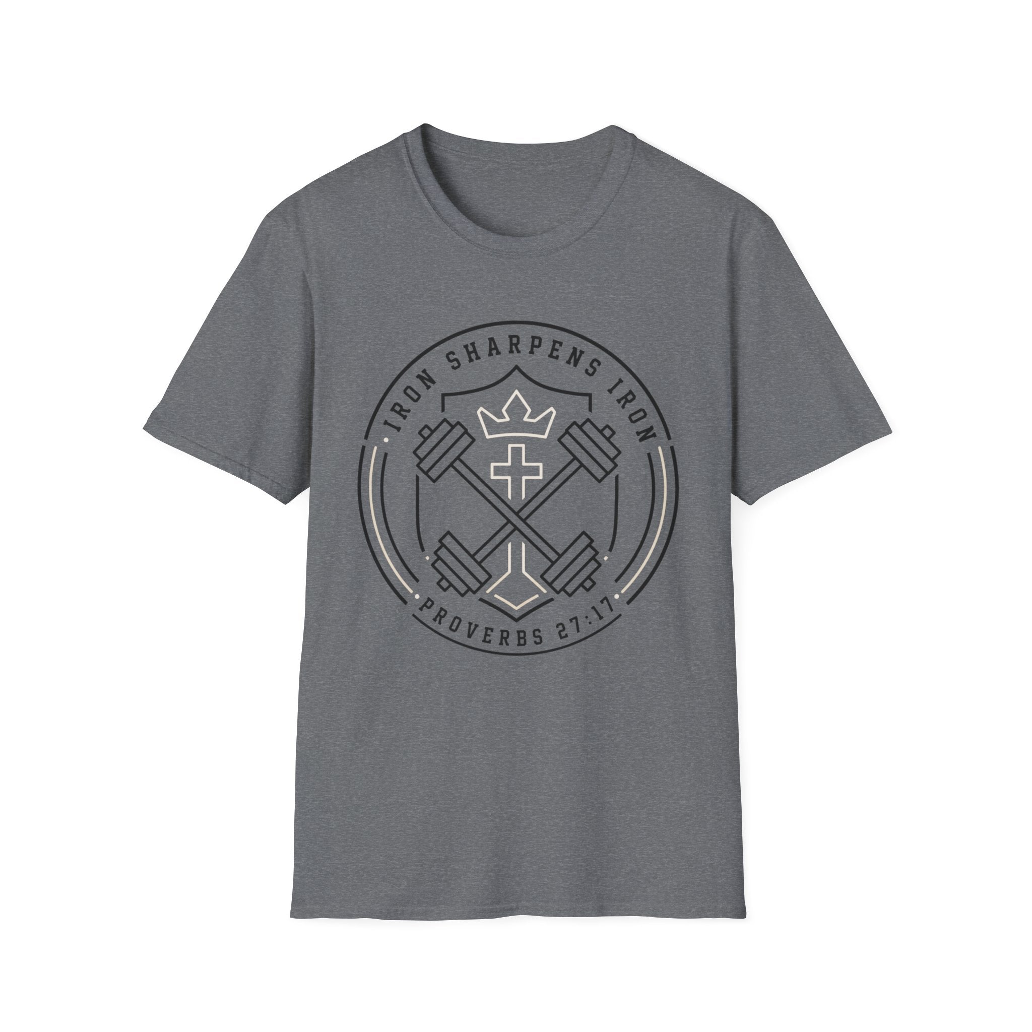 Iron sharpens Iron Minimal T-Shirt