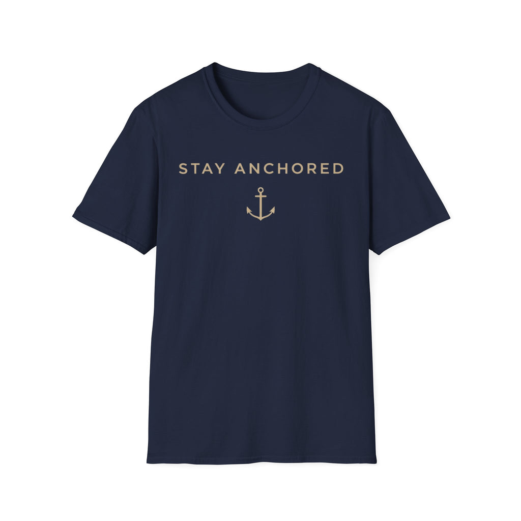 Stay Anchored Gold T-Shirt