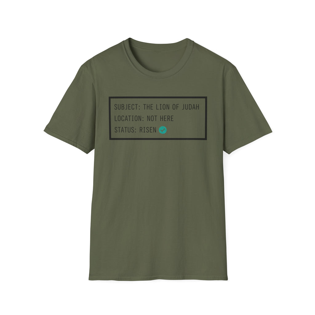 Subject Location Status T-Shirt