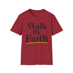 Walk By Faith Gold T-Shirt