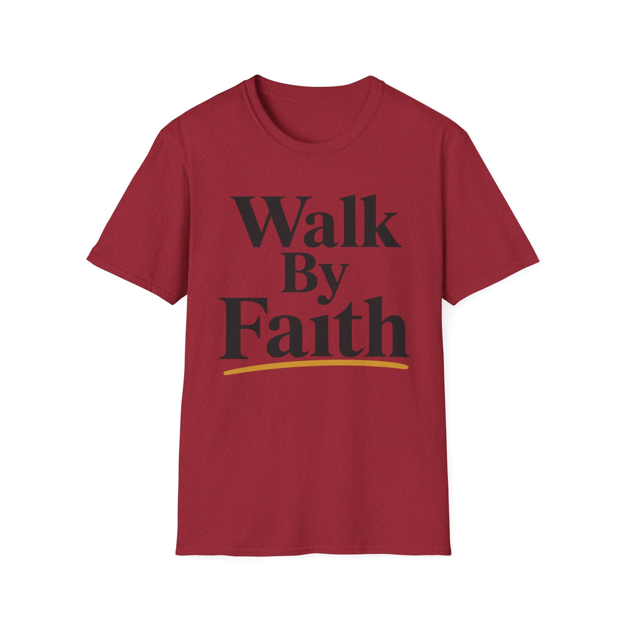 Walk By Faith Gold T-Shirt