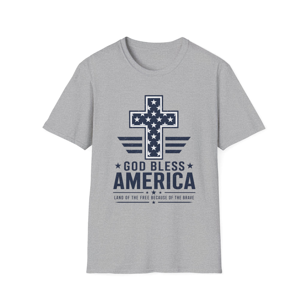 God Bless America Blue T-Shirt