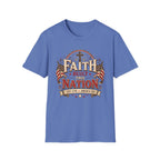 Faith Built This Nation Flag T-Shirt