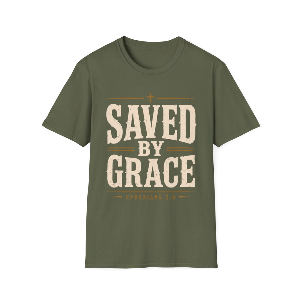 Saved By Grace Eph 2:8 T-Shirt