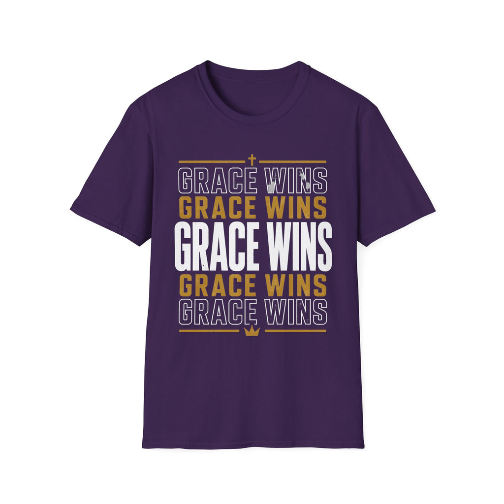 Grace Wins Cross T-Shirt
