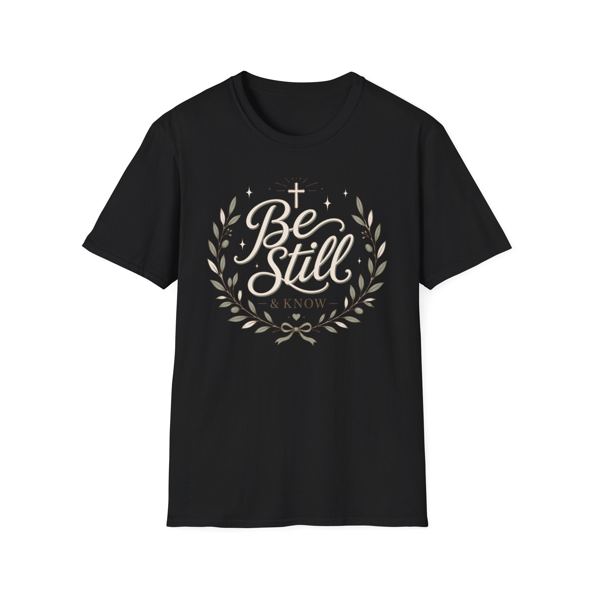 Be Still Know Wreath T-Shirt